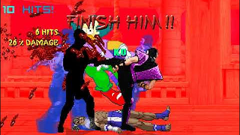 MUGEN Request: Noob Saibot MK2 & Rain MK2 Vs Bruce Irvin & Krusty