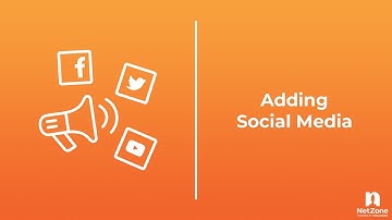 NetZone CMS 101: Adding Social Media to your Website