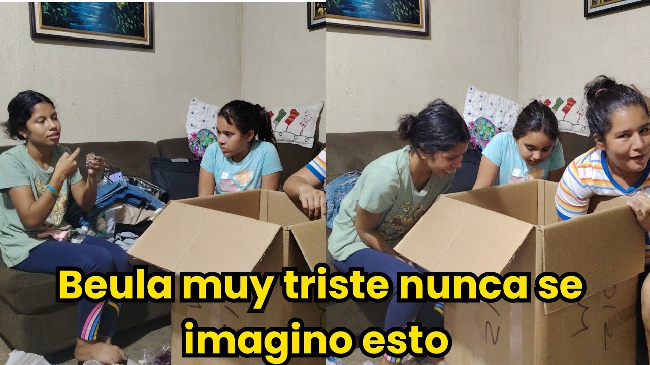 🚨 Beula muy triste se rompió uno de sus regalos más lindos que venían en la caja 🚨