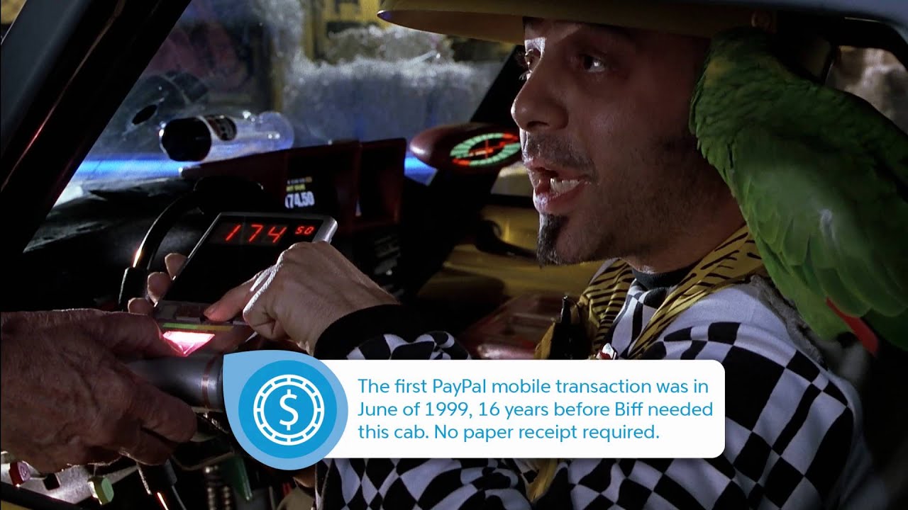 electronic banking analyst salary Back to the Future with PayPal