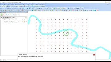 Tool Mapinfo: Tool PXTsoft - Tạo lưới không gian, tương tự lưới Fishnet của ArcGIS