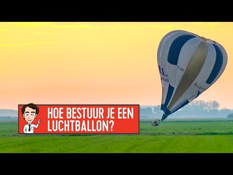 Video: Hoe een heteluchtballon te vliegen (met afbeeldingen)