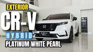 GUANTENG PISAN !!! CR-V HYBRID 2023 | PLATINUM WHITE PEARL