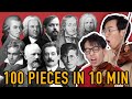 100 pieces in 10 minutes challenge
