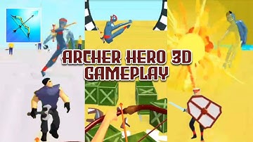 Archer Hero 3D Gameplay Walkthrough 1-20 Levels (Android,IOS)