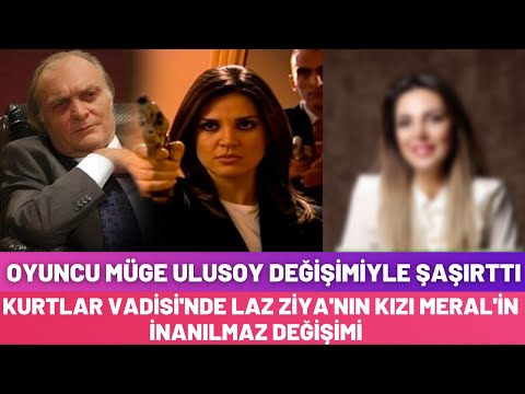 Laz Ziya’nın Kızı Meral Rolüyle Tanınan Müge Ulusoy Değişiyle Şaşırttı