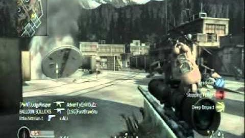 CoD4 | Noscope across map | Countdown