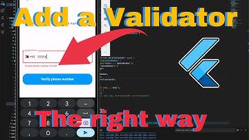 Step-by-Step Guide to Adding a TextField Validator | Flutter Tips and Tricks