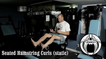 Seated Hamstring Curls (static)