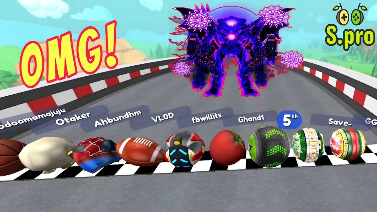 Going Balls - Speedrun Epic Race 282 ᯓ⚽︎ #goingballs #gameplay #marblesrace