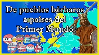 🇩🇪¿Quiénes son los GERMÁNICOS [Germanos]? 🇸🇪🇮🇸🇳🇴🇱🇺🇳🇱🇩🇰🏴󠁧󠁢󠁥󠁮󠁧󠁿 - El Mapa de Sebas