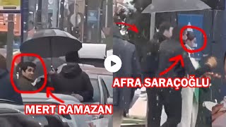 Mert Ramazan Afra Saraçoğluyla Kafeden Çıkarken Görüntülendi-Barıştılar