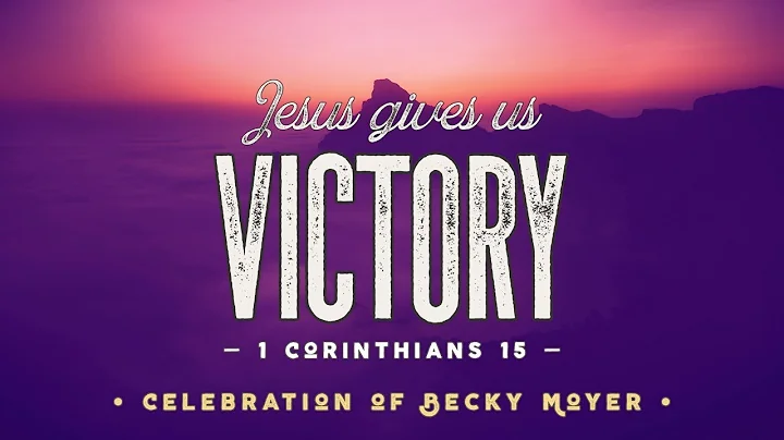 Celebration of Becky Moyer: 02/28/2021