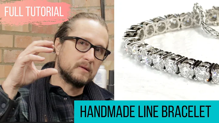 Create a Stunning Platinum and Diamond Line Bracelet: Step-by-Step Guide