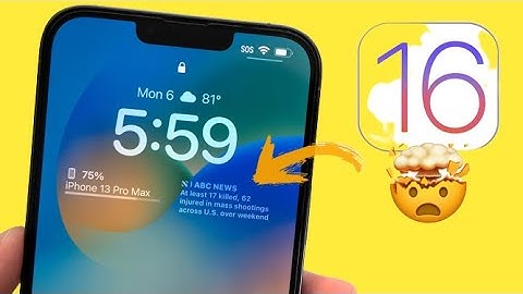 iOS 16 - Standout Features! Redesigned Lockscreen, Messages & More 2022