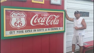 Route 66 on Gardner & Braidwood Illinois