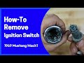 Easy How-To Ignition Switch Removal from a 1969 Mustang Mach 1