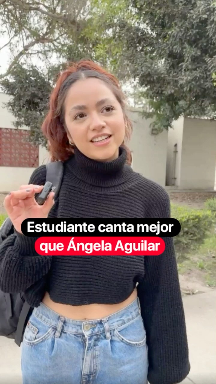 Estudiante canta mejor que Ángela Aguilar @OwenCruz