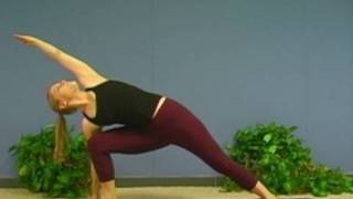 Yoga Poses w/ Sonja 5, Extended Sides Angle Utthita Parsvakonasana Yoga for Beginners