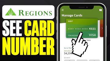 How To See The Card Number On The Regions App 2025