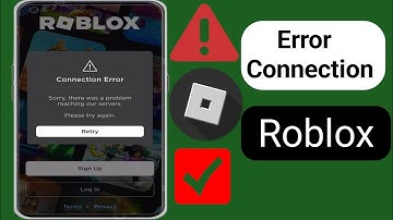 How To Fix Connection Problem Error Roblox (2024) In English  | Sorry, there was  problem   Roblox