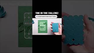 Tone on Tone stamping for a coordinated look! #stampinupuk #cardmaking #sauk #sharinginspiration
