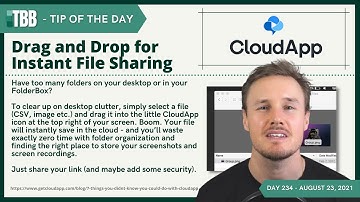CloudApp - Drag and Drop for Instant File Sharing