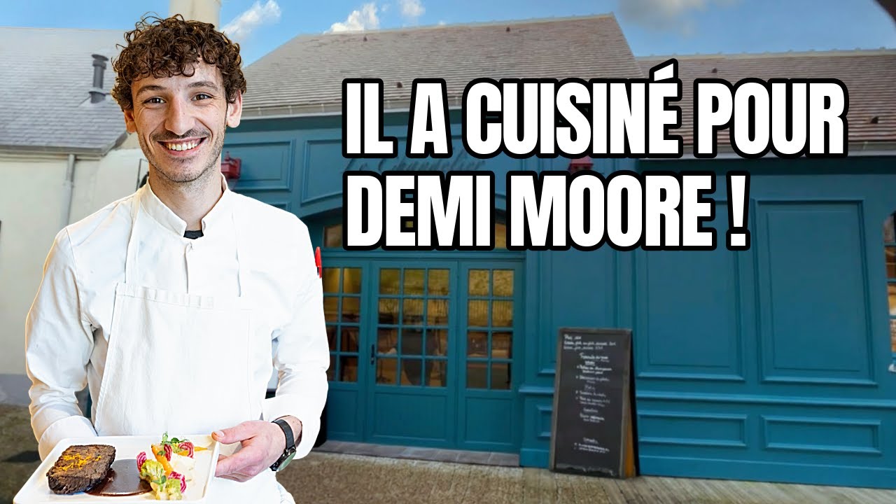 Il a cuisiné pour Demi Moore : rencontre avec Théo, chef du nouveau restaurant Le Chandelier