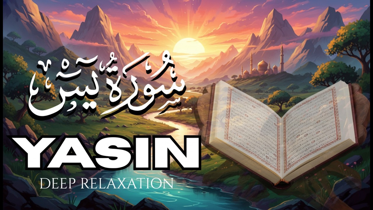 Surah Yaseen (Yasin) سورة يس | Majestic Quran Recitation Calm & Heart Touching Peace #surahyaseen