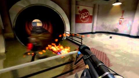 Team Fortress 2: A pyro at a choke point - need I say more?