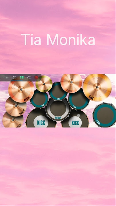 tia monika | real drum #tiamonika #realdrum