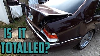 Someone rear ended my Mercedes w140 s500 vip. Can it be fixed?