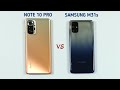 Redmi Note 10 Pro/Max vs Samsung M31s Speed Test & Camera Comparison