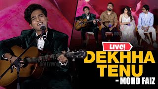 17yrs Old Mohammad Faiz Singing Dekhha Tenu 2.0 LIVE in Public | What a Voice!| Mr & Mrs Mahi Resimi