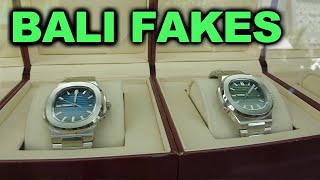 AAA Fake Watch Market in Bali  |  Kuta Square Shopping Blvd  | Audemars Piguet Rolex Patek Philippe