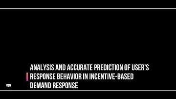 Analysis and Accurate Prediction of User