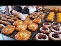 Bakery that makes 14 kinds of pastries every day  korean street food