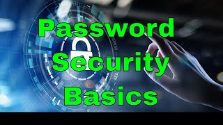 Cyber Security for Home & Small Business Project: Passwords