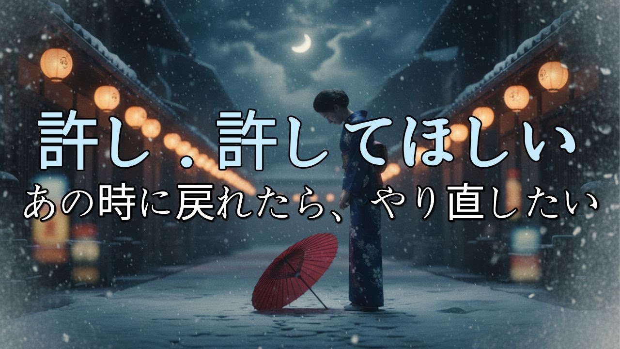 【後悔と許しの演歌10選】謝りたい、許してほしい、やり直したい | 心に刺さる切ない昭和名曲集 | 演歌ラウンジ vol.113