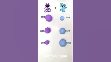 COLORS MIXING POPPY PLAYTIME CatNap Vs Bubba #colormixing #catnap #bubba #poppy #poppyplaytim