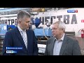 Губернатор Ростовской области Василий Голубев посетил завод «ПластФактор»