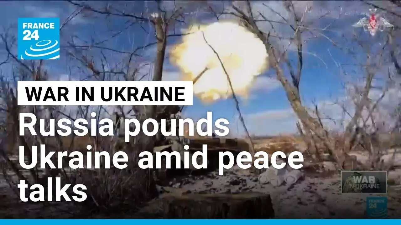 Russia launches missiles, drones at Ukraine amid peace talks in Geneva • FRANCE 24 English