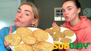 how to make subway cookies AT HOME