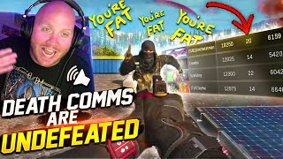 WARZONE DEATH COMMS ARE UNDEFEATED ! 20 KILL BOMB! Ft. Teepee, Crowder & Symfuhny