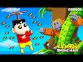 Shinchan Becomes a Helicopter to Rescue Animals in Roblox! 🚁😱