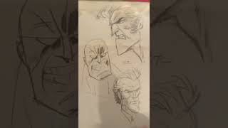 Another view original Bruce timm scripts/artwork #batman #brucetimm #catwoman #originalart #comics