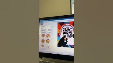 Designing A Groovy 70s Flyer With Kittl #shorts