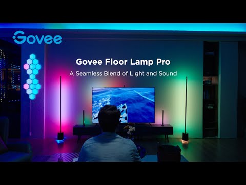 Govee Floor Lamp Pro - A Seamless Blend of Light and Sound