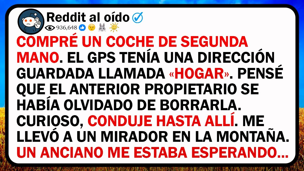 Compré Un Coche De Segunda Mano. El Gps Tenía Una Dirección Guardada Llamada «Hogar». Pensé Que El