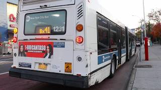 NYCT Bus: 2010 Novabus LFSA #1231 on the Bx41 at Webster Avenue and Fordham Road